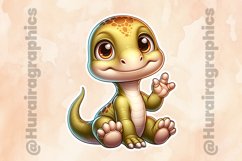 Dinasour|Printable Animal Sticker Product Image 2