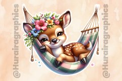 Deer|Printable Animal Sticker Product Image 2