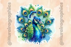 Peacock|Printable Animal Sticker Product Image 2