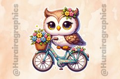 Owl|Printable Animal Sticker Product Image 2