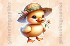 Duck|Printable Animal Sticker Product Image 2