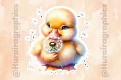 Duck|Printable Animal Sticker Product Image 2