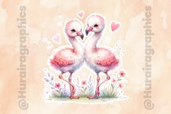 Flamingo|Printable Animal Sticker Product Image 2
