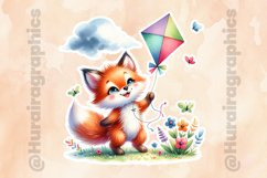 Fox|Printable Animal Sticker Product Image 2