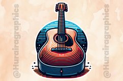 Guitar|Printable Animal Sticker Product Image 3