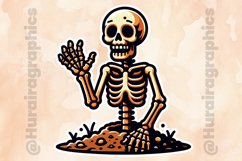 Floral Skull|Printable Animal Sticker Product Image 2