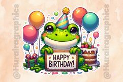 Frog|Printable Animal Sticker Product Image 2