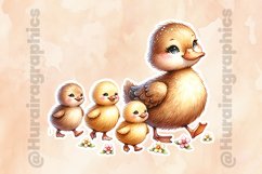 Duck|Printable Animal Sticker Product Image 2