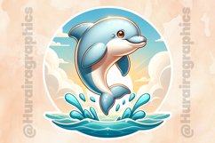 Whale|Printable Animal Sticker Product Image 2