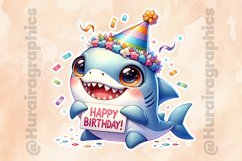 Shark|Printable Animal Sticker Product Image 2