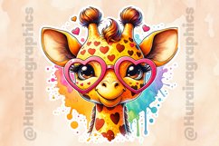 Girraffe |Printable Animal Sticker Product Image 2