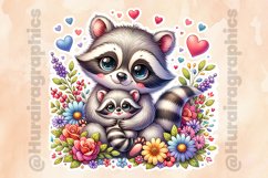 Raccon|Printable Animal Sticker Product Image 2