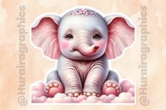 Elephant|Printable Animal Sticker Product Image 2