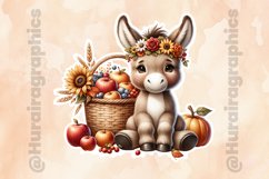 Donkey|Printable Animal Sticker Product Image 2