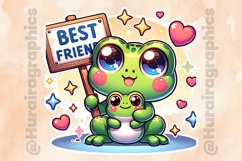Frog|Printable Animal Sticker Product Image 2