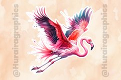 Flamingo|Printable Animal Sticker Product Image 2