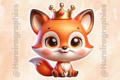 Fox|Printable Animal Sticker Product Image 3