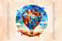 Hot Air Ballon |Printable Animal Sticker Product Image 2