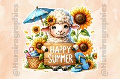 Sheep|Printable Animal Sticker Product Image 2