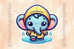 Elephant|Printable Animal Sticker Product Image 2