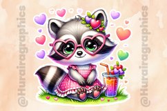 Raccon|Printable Animal Sticker Product Image 2