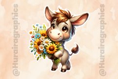 Donkey|Printable Animal Sticker Product Image 2