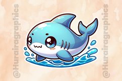 Whale|Printable Animal Sticker Product Image 2