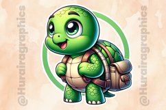 Turtle|Printable Animal Sticker Product Image 2