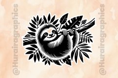 Silhouette Animal |Printable Animal Sticker Product Image 2