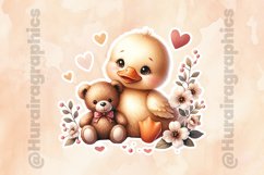 Duck|Printable Animal Sticker Product Image 2