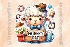 Sheep|Printable Animal Sticker Product Image 2