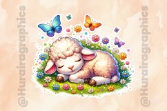 Sheep|Printable Animal Sticker Product Image 2