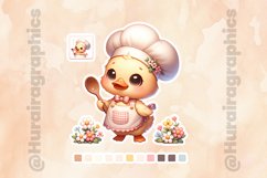 Duck|Printable Animal Sticker Product Image 2