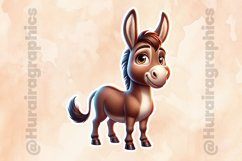 Donkey|Printable Animal Sticker Product Image 2