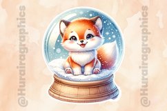 Fox|Printable Animal Sticker Product Image 2