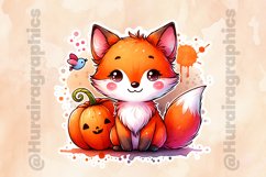 Fox|Printable Animal Sticker Product Image 2