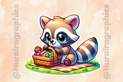 Raccon|Printable Animal Sticker Product Image 3