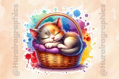 Cat|Printable Animal Sticker Product Image 2