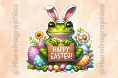 Frog|Printable Animal Sticker Product Image 2