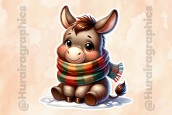 Donkey|Printable Animal Sticker Product Image 2