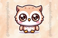Owl|Printable Animal Sticker Product Image 3