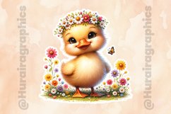 Duck|Printable Animal Sticker Product Image 2