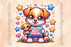 Dog|Printable Animal Sticker Product Image 2