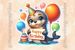 Sea Lion|Printable Animal Sticker Product Image 2