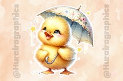 Duck|Printable Animal Sticker Product Image 2