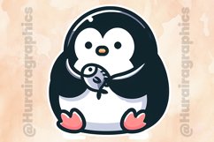 Penguin|Printable Animal Sticker Product Image 3