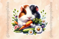 Floral animal|Printable Animal Sticker Product Image 2