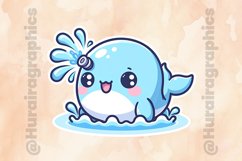 Whale|Printable Animal Sticker Product Image 2