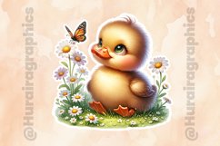 Duck|Printable Animal Sticker Product Image 2