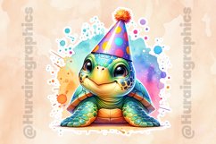 Birthday Animal |Printable Animal Sticker Product Image 2